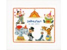 borduurpakket circus, geboorte sebastian