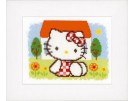 borduurpakket hello kitty, vier seizoenen, zomer