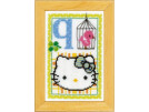 borduurpakket hello kitty, letter Q