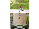 kruissteekloper spelende poezen, beige
