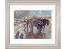 borduurpakket cornelis jetses, schelpenvisser