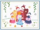 borduurpakket pim-pam-pom, familie