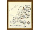 borduurpakket kaart van nederland