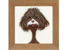 borduurpakket hondje, scruffy