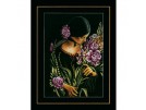 borduurpakket vrouw met bloemen