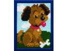 kruissteekwandkleed puppy