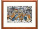borduurpakket anton pieck, muzikanten