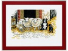 borduurpakket schapen met schapendoes