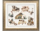 borduurpakket boerderij met dieren 