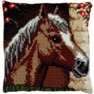 kruissteekkussen paardenhoofd