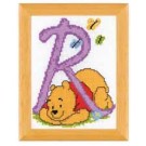 borduurpakket winnie de pooh, letter R