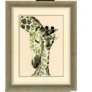 borduurpakket giraffe met jong