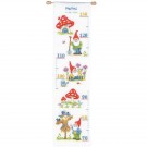 borduurpakket kabouters, groeimeter/meetlat mathis