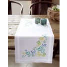 steelsteekloper blauw/groene vlinders, wit