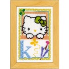 borduurpakket hello kitty, letter K