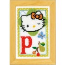borduurpakket hello kitty, letter P