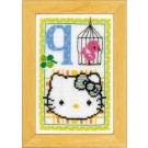 borduurpakket hello kitty, letter Q