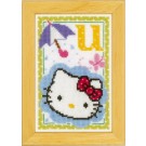 borduurpakket hello kitty, letter U