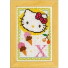 borduurpakket hello kitty, letter X