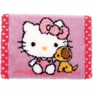 knoopkleed hello kitty, met puppy