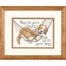 borduurpakket beagle in hangmat