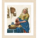 borduurpakket vermeer, melkmeisje